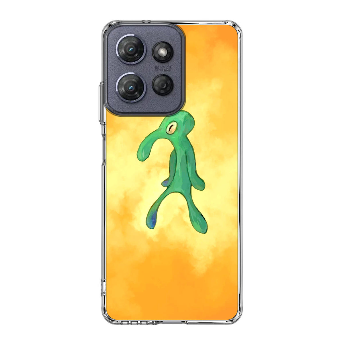 Bold and Brash Squidward Painting Motorola Moto G Power 2025 Case