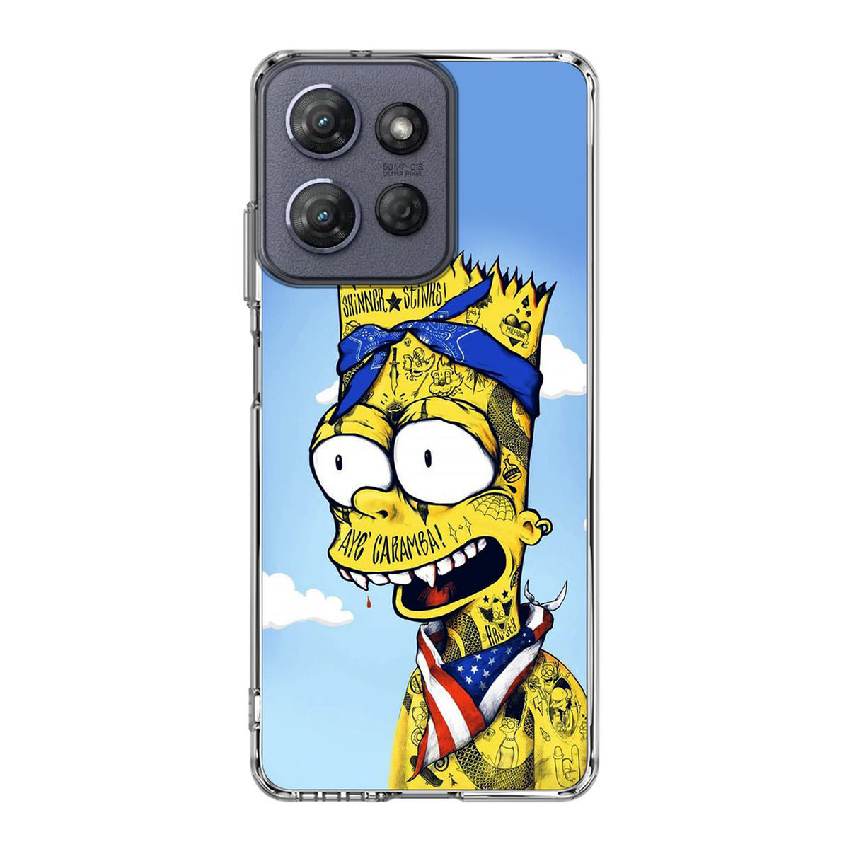 Bootleg Bart Motorola Moto G Power 2025 Case