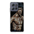 Bruce Lee Typograph Motorola Moto G Power 2025 Case