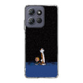 Calvin and Hobbes Space Motorola Moto G Power 2025 Case