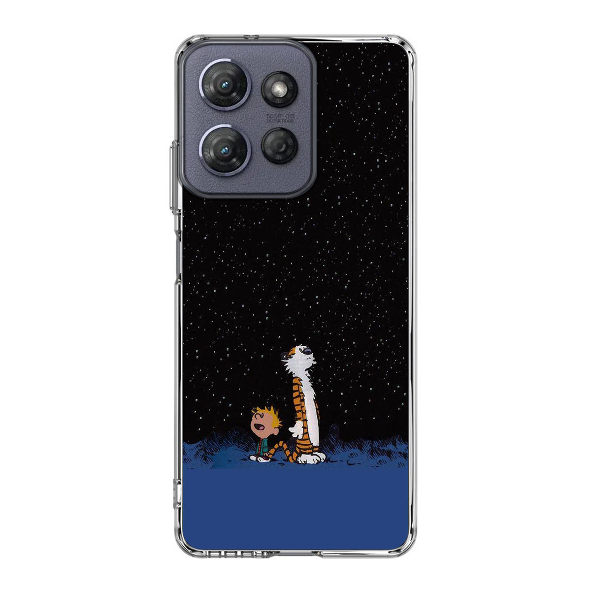 Calvin and Hobbes Space Motorola Moto G Power 2025 Case