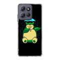Cute Snorlax Umbrella Motorola Moto G Power 2025 Case