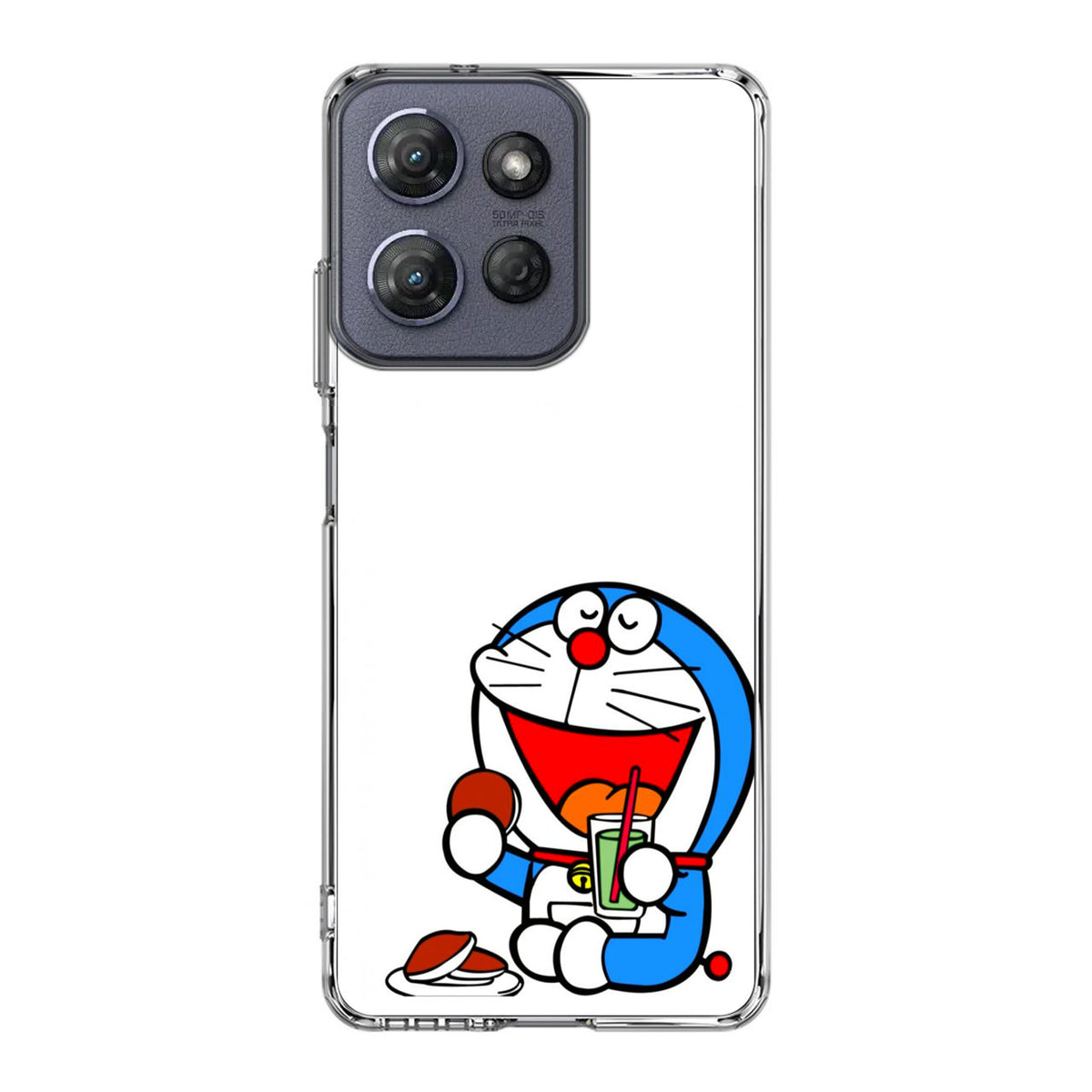 Doraemon Minimalism Motorola Moto G Power 2025 Case