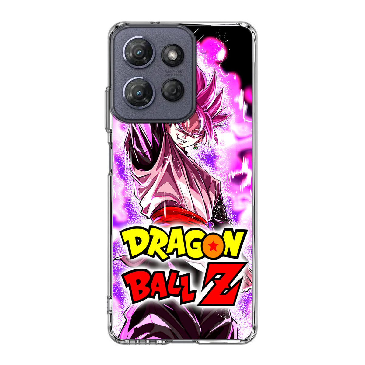 Dragon Ball Z Son Goku Black Rose Saiyan Motorola Moto G Power 2025 Case