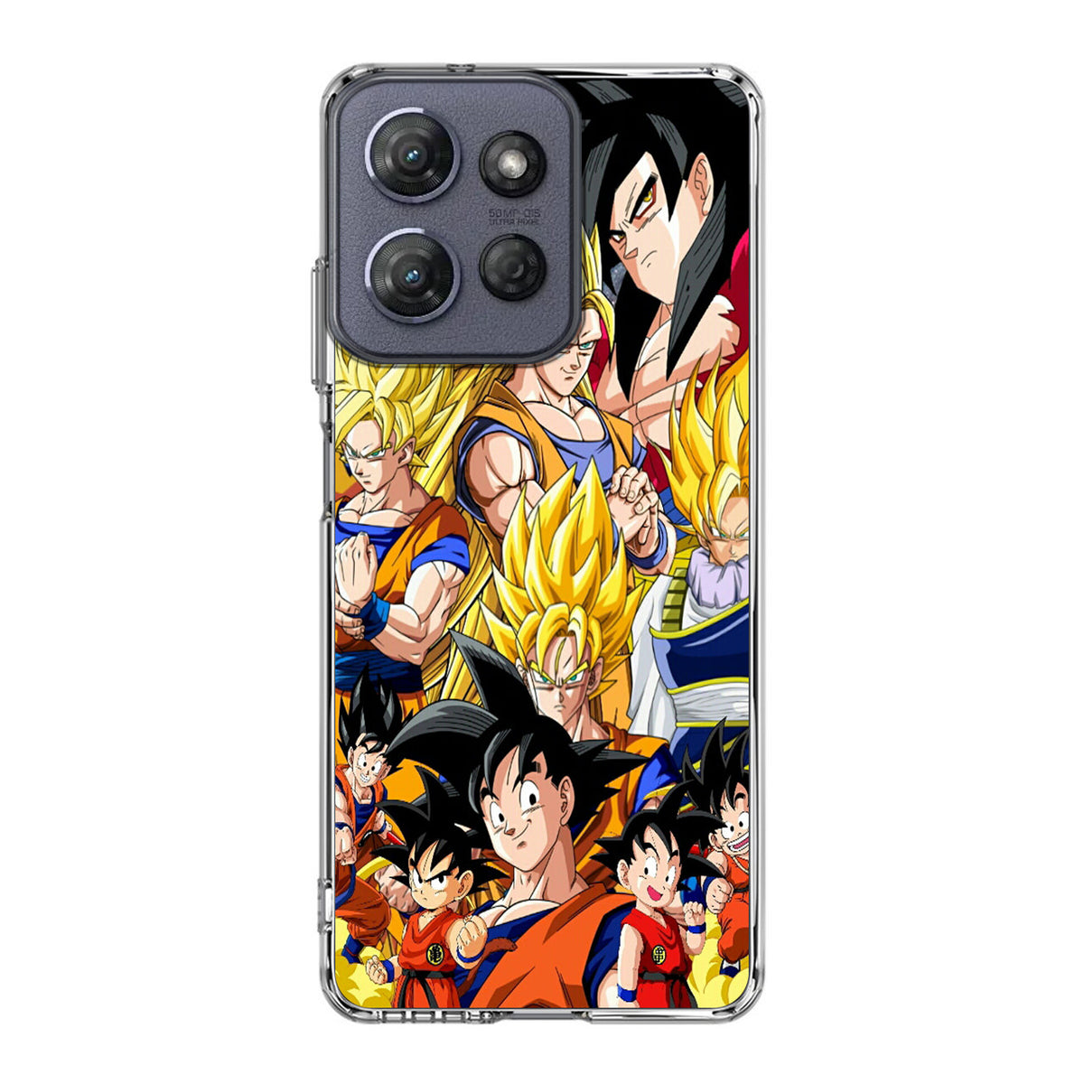 Dragon Ball Z Son Goku Transformation Motorola Moto G Power 2025 Case