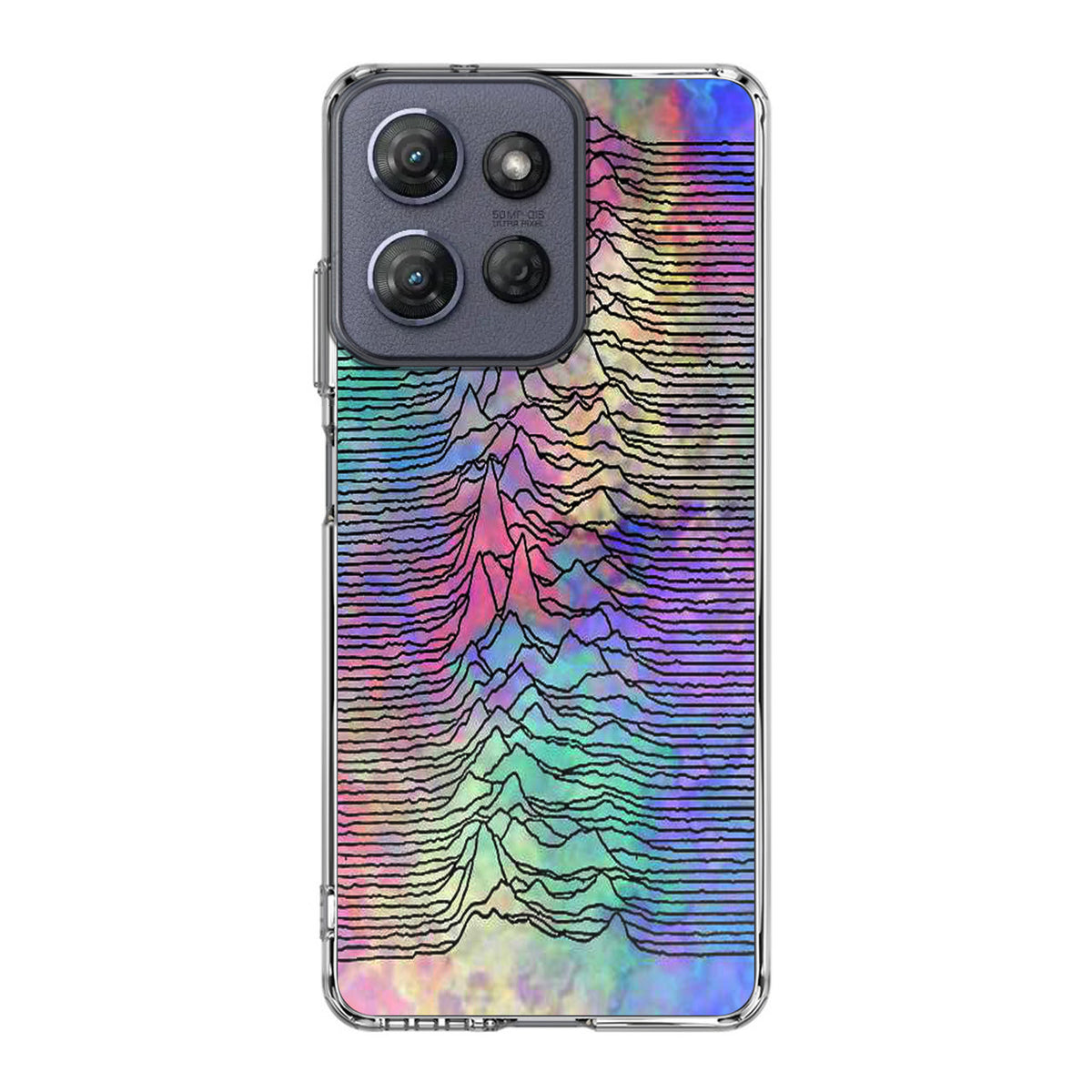 Joy Division Unknown Pleasures Colorful Motorola Moto G Power 2025 Case