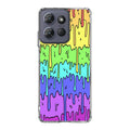 Pastel Kawaii Melting Rainbow Motorola Moto G Power 2025 Case