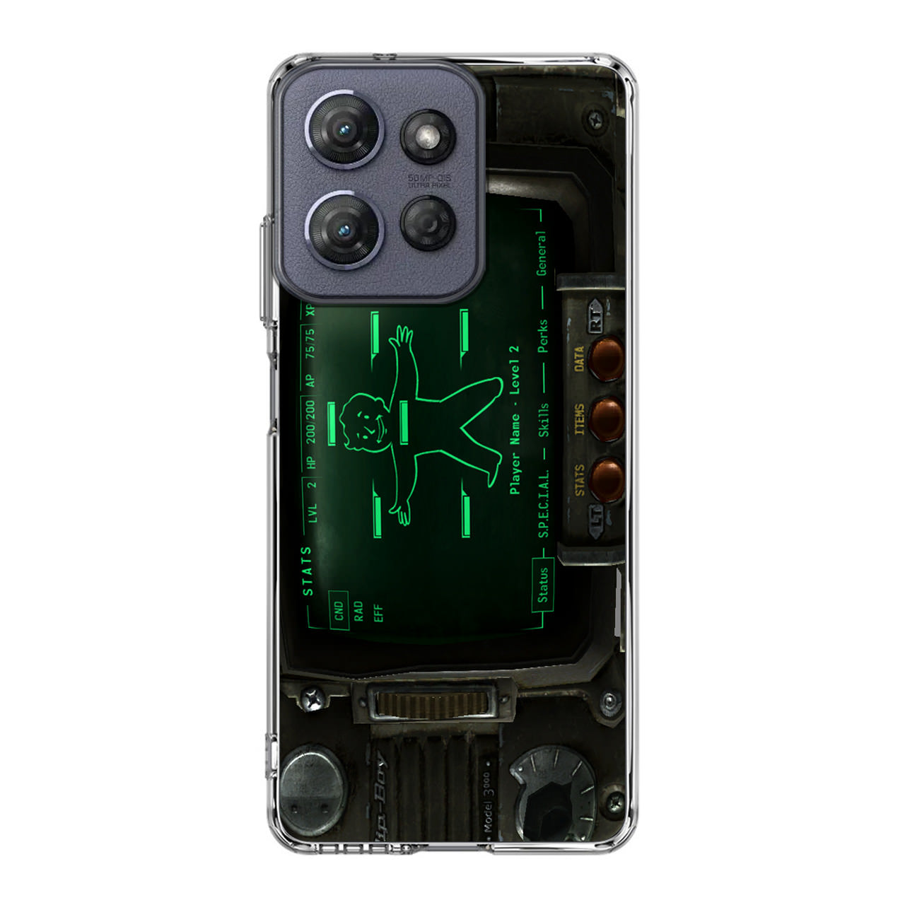 Pip-boy 3000 Motorola Moto G Power 2025 Case