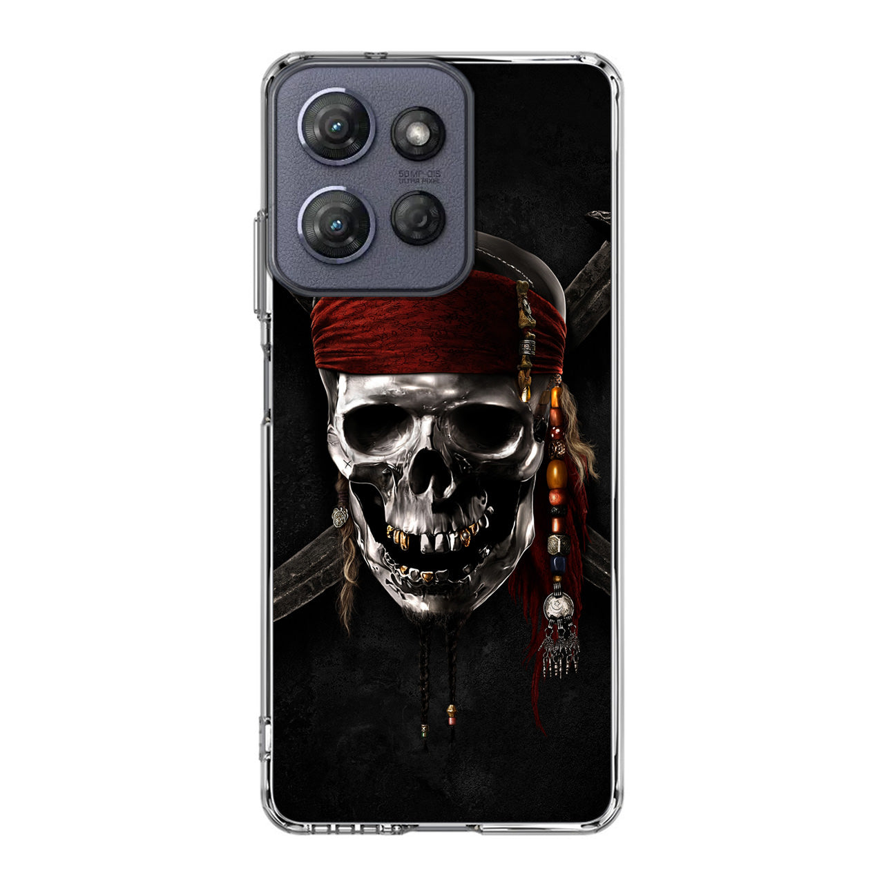 Pirates Of Carribean Skull Motorola Moto G Power 2025 Case