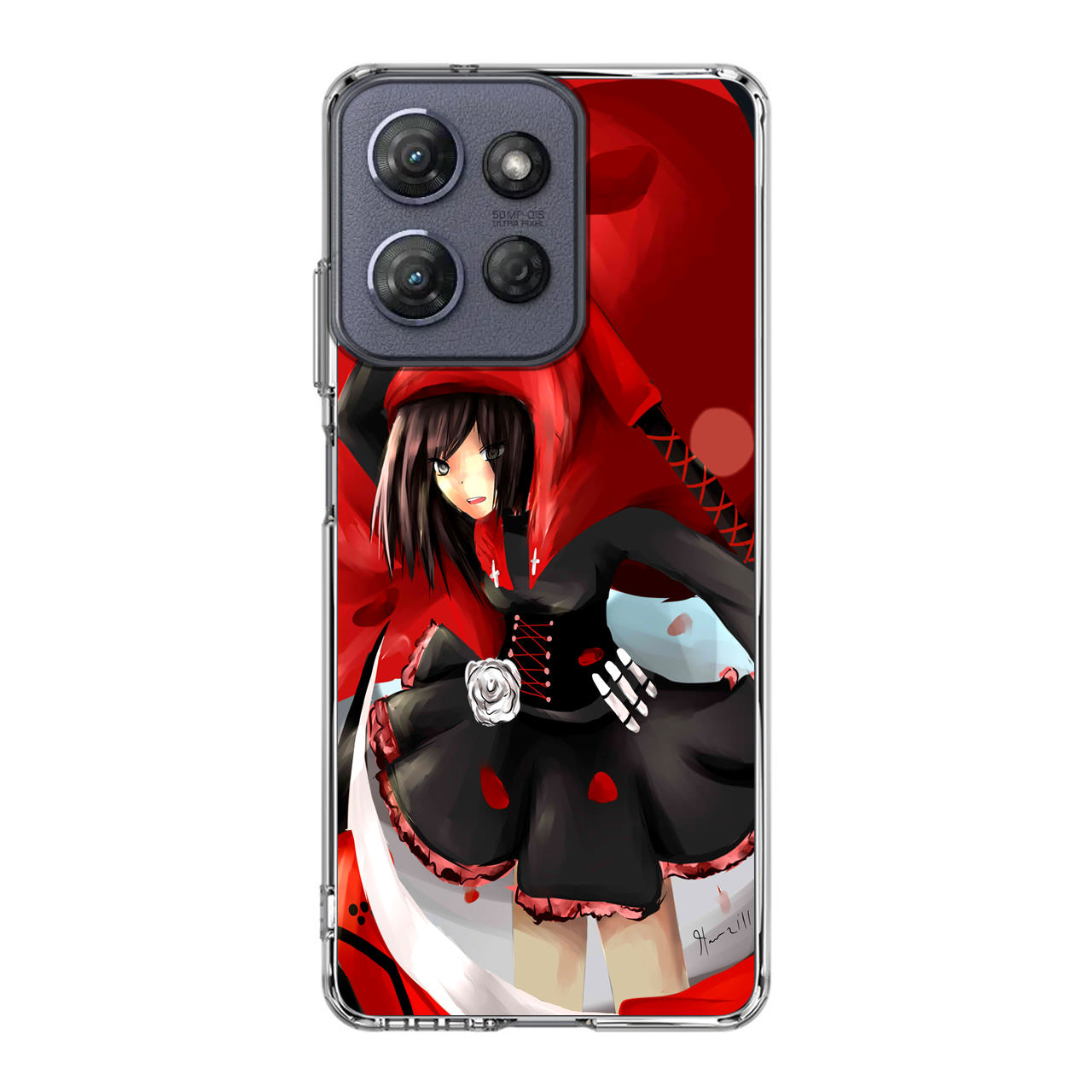 RWBY Ruby Rose Motorola Moto G Power 2025 Case
