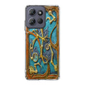Steampunk Book Cover Motorola Moto G Power 2025 Case