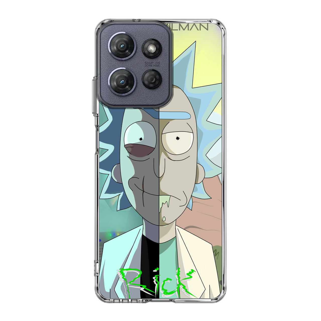 Super Evil Man Rick And Rick Motorola Moto G Power 2025 Case