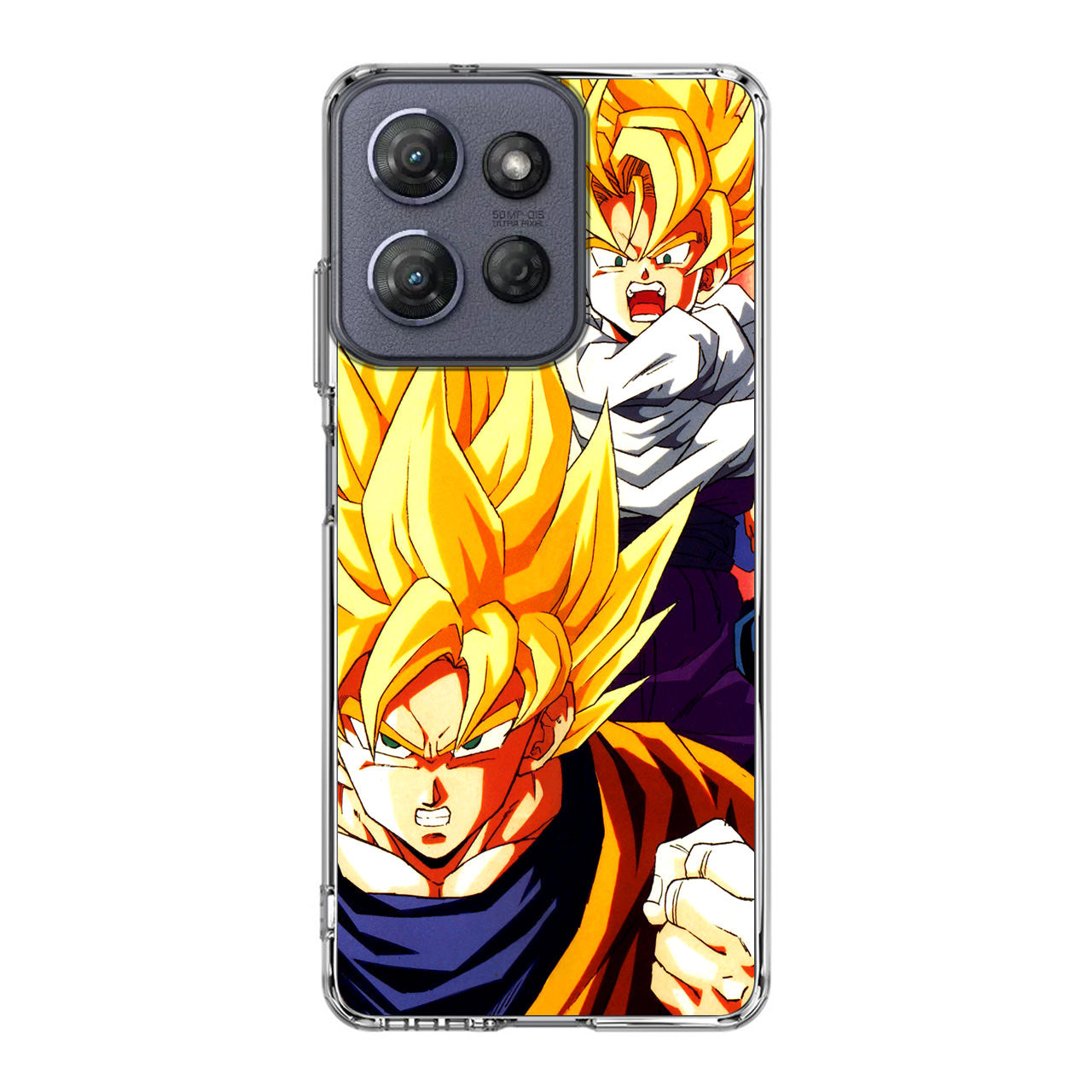 Super Saiyan Goku And Gohan Motorola Moto G Power 2025 Case