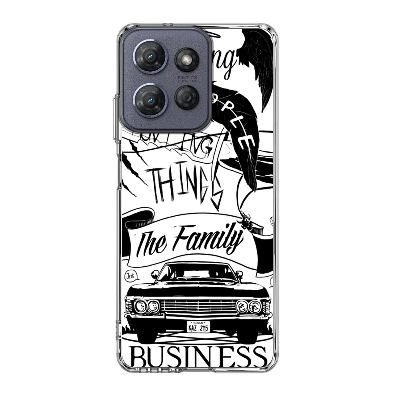 Supernatural Family Business Saving People Motorola Moto G Power 2025 Case