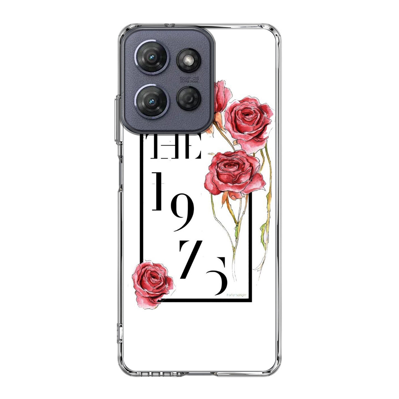 The 1975 Rose Motorola Moto G Power 2025 Case