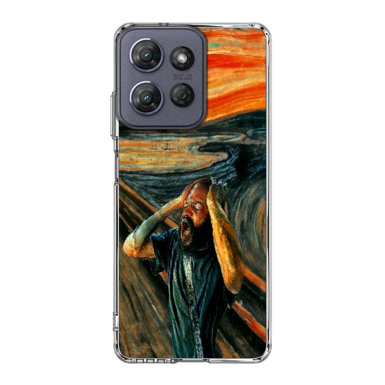 The Scream Death Grips Motorola Moto G Power 2025 Case