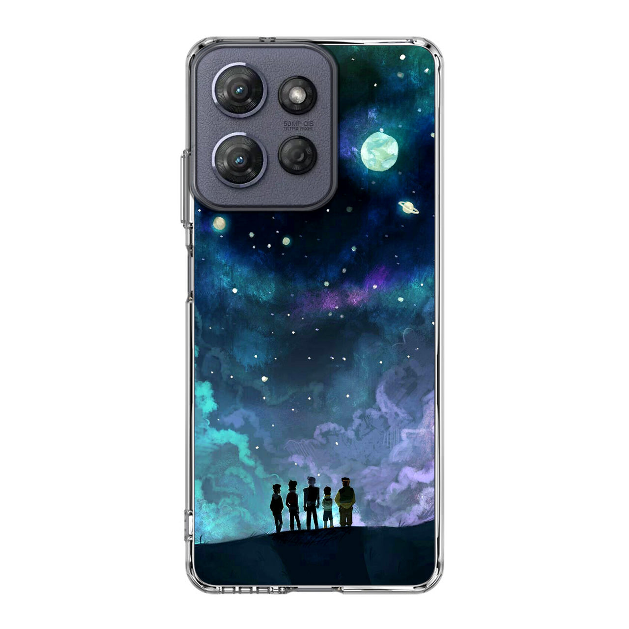 Voltron In Space Nebula Motorola Moto G Power 2025 Case