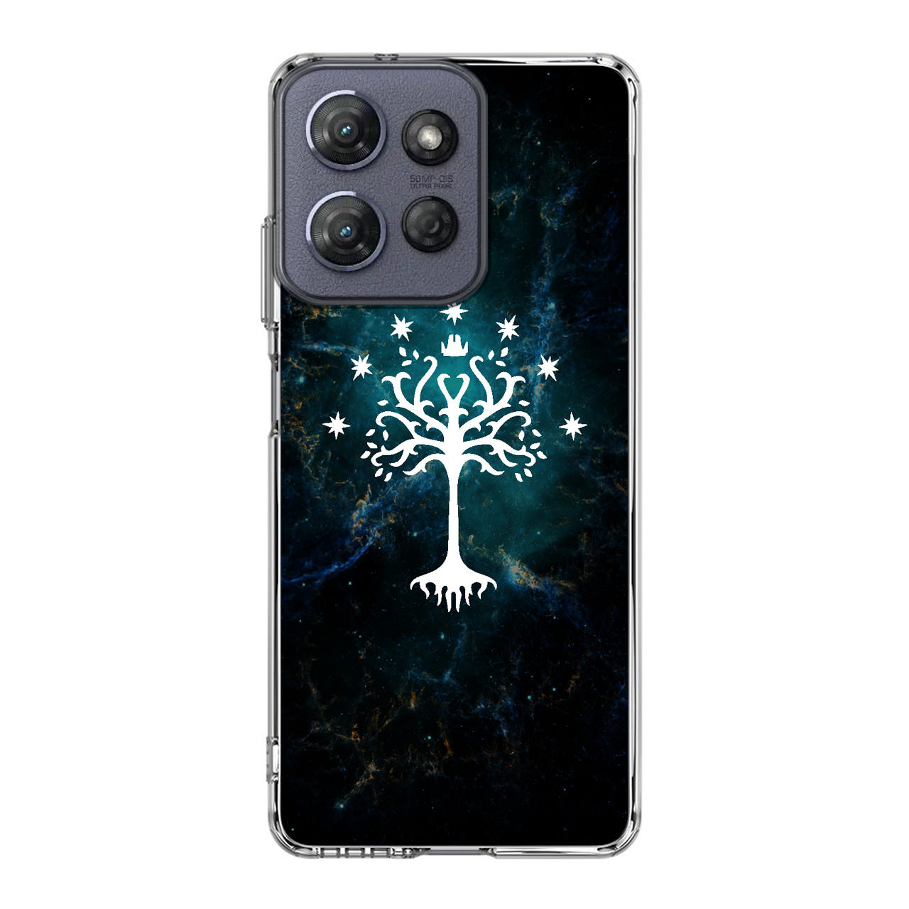 White Tree Of Gondor In Space Nebula Motorola Moto G Power 2025 Case