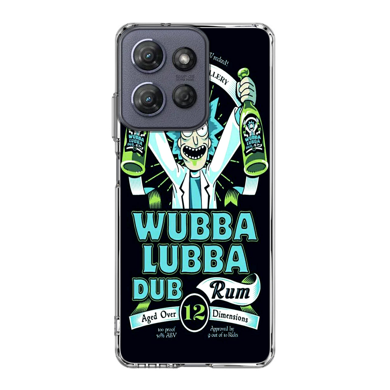 Wubba Lubba Dub Rum Motorola Moto G Power 2025 Case