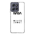 NASA Minimalist White Motorola Moto G Power 2025 Case
