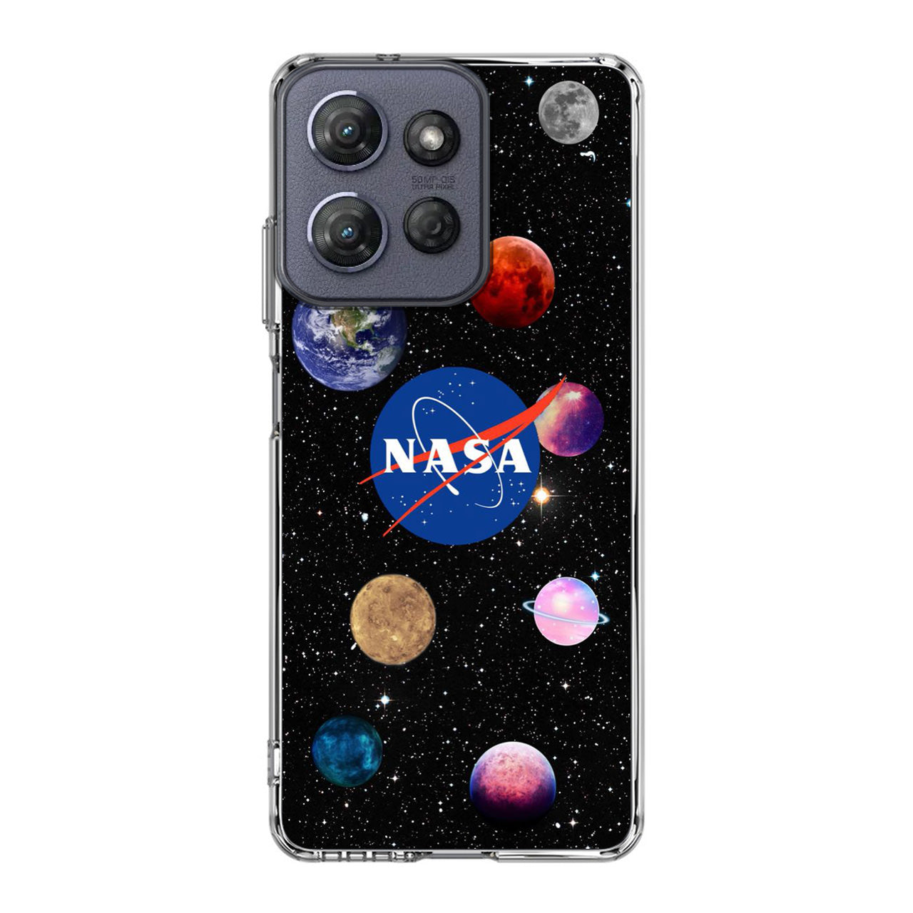 NASA Planets Motorola Moto G Power 2025 Case