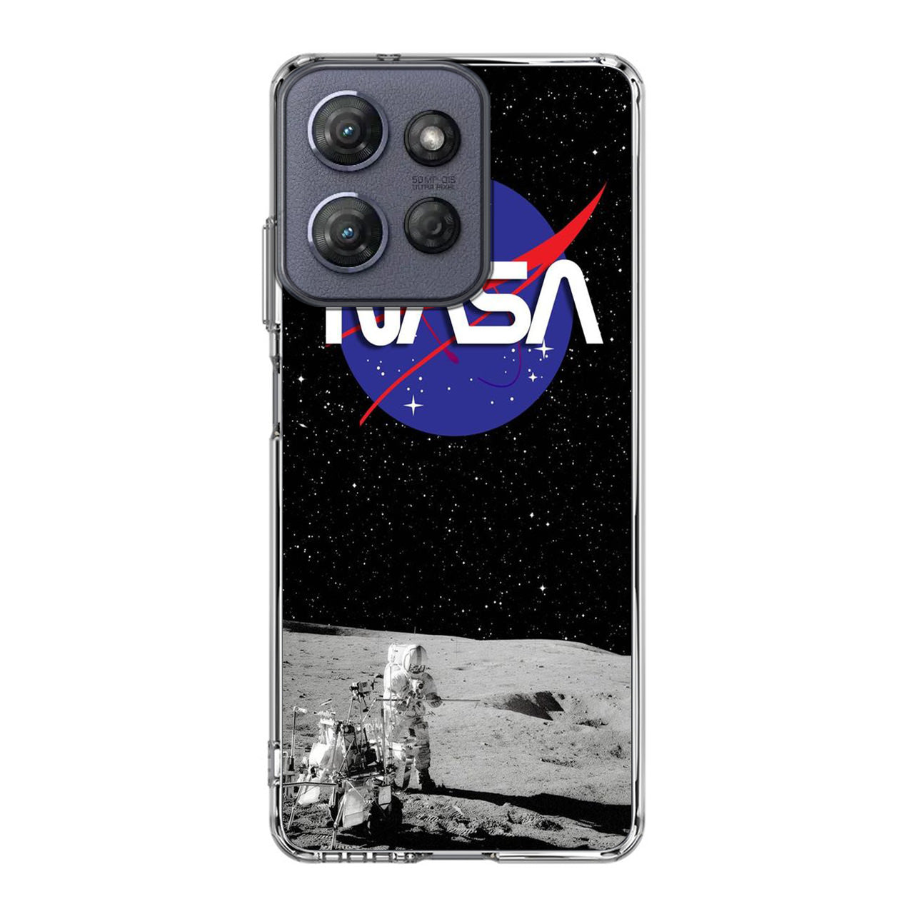 NASA To The Moon Motorola Moto G Power 2025 Case