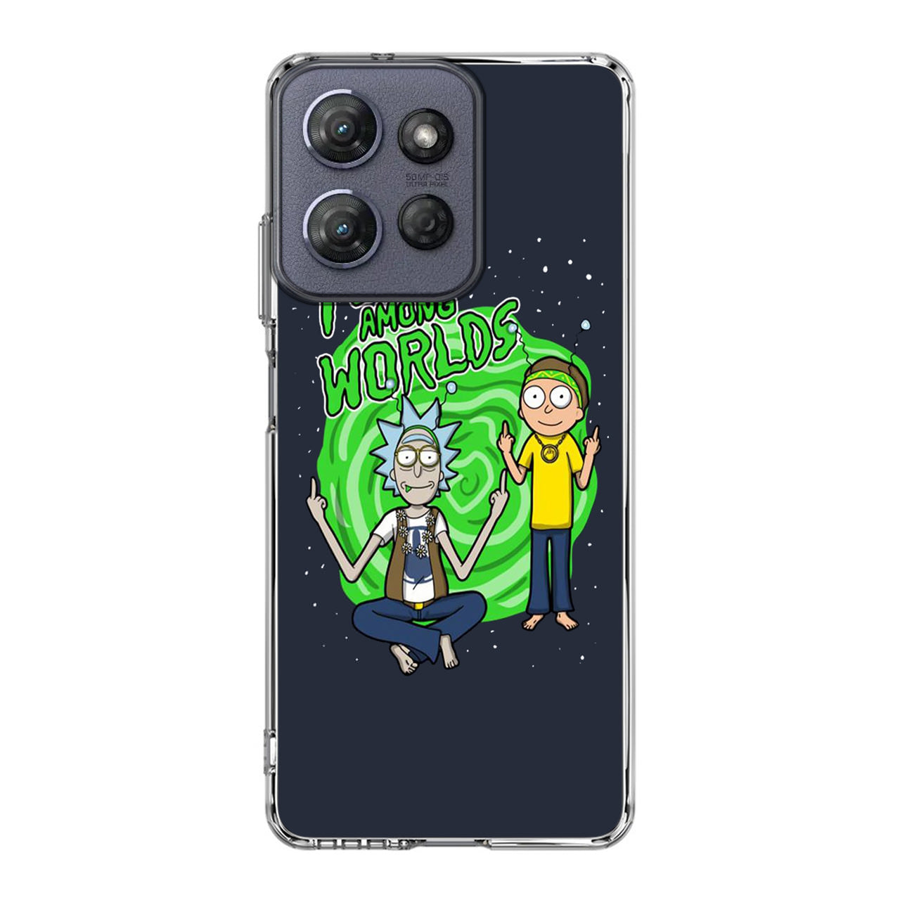 Rick And Morty Peace Among Worlds Motorola Moto G Power 2025 Case