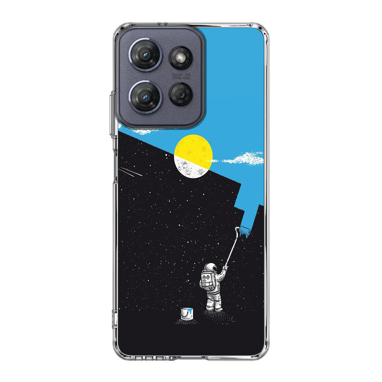 Space Paiting Day Motorola Moto G Power 2025 Case