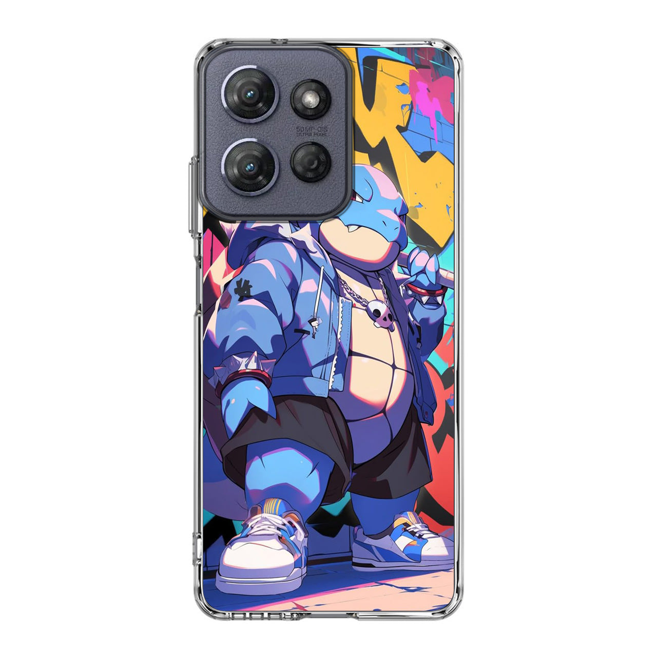 Blastoise Breaks The Block Motorola Moto G Power 2025 Case