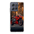 Crimson Velocity in Autumn Flame Motorola Moto G Power 2025 Case