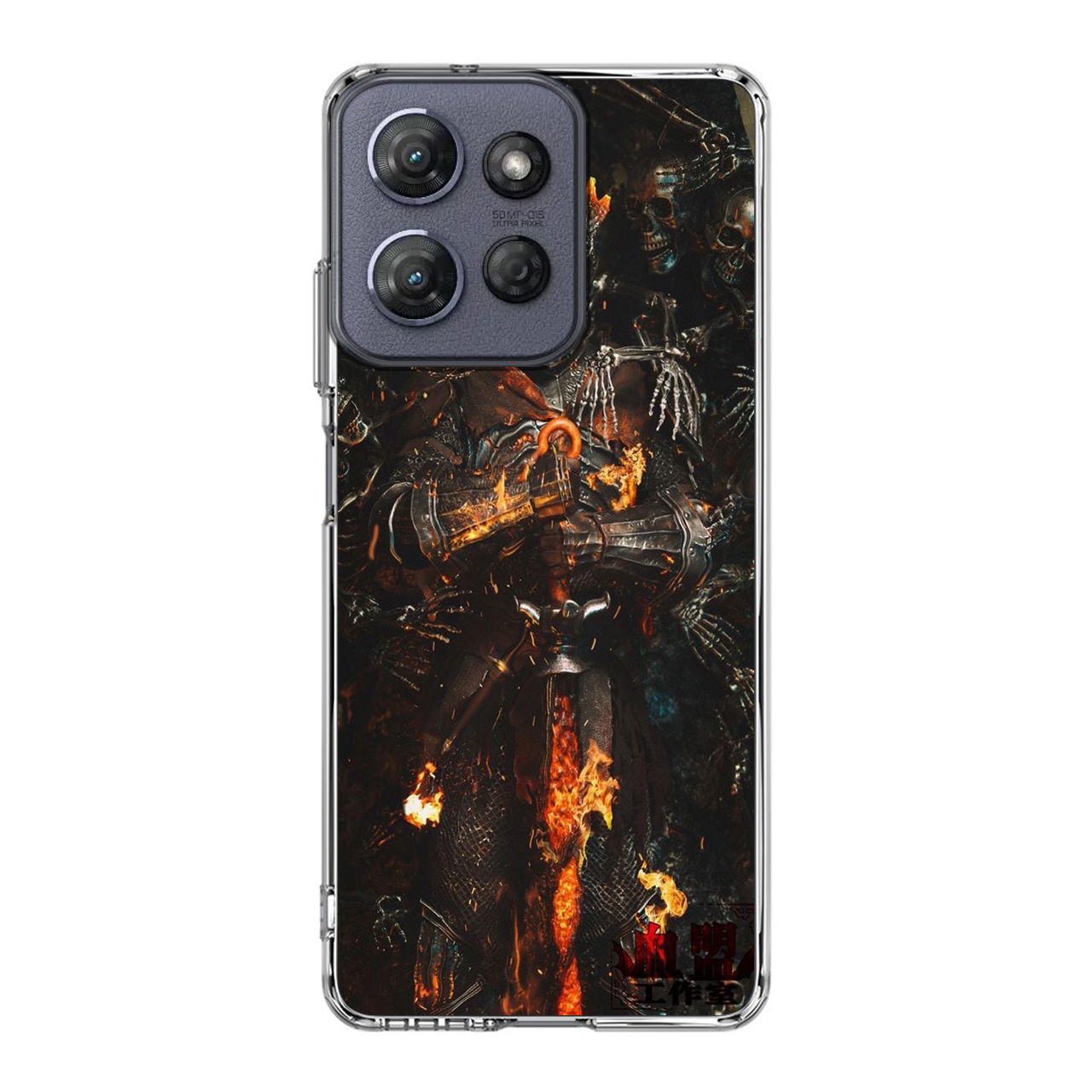 Ember King Warden Cursed Flame Motorola Moto G Power 2025 Case