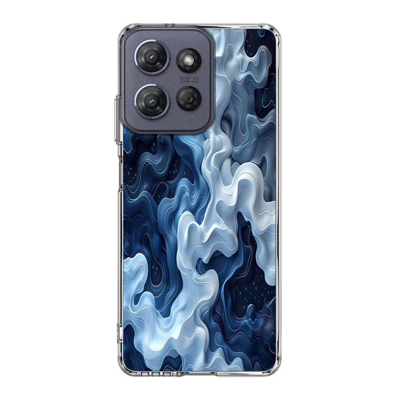 Frozen Waves Motorola Moto G Power 2025 Case