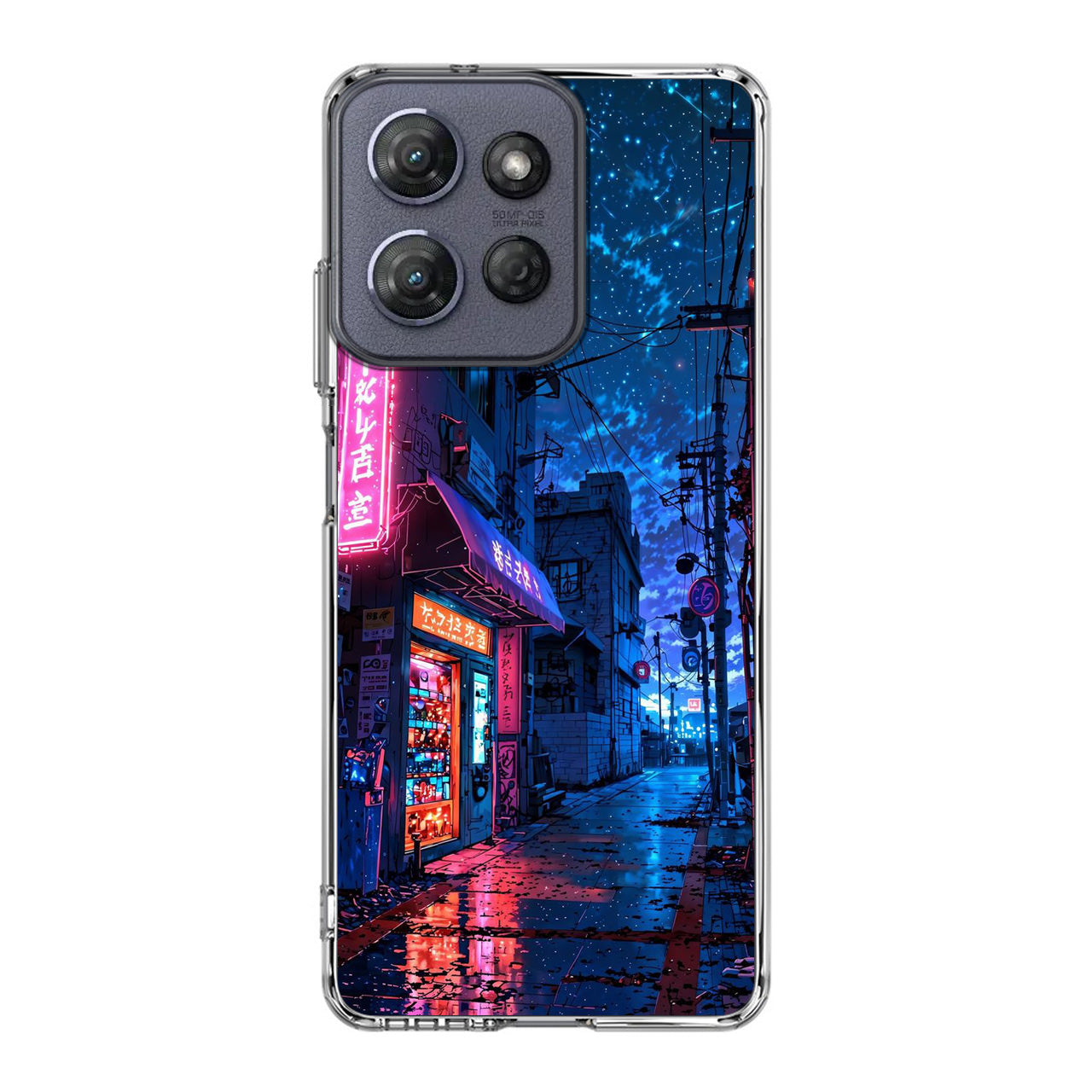 Japan Neon Reverie Motorola Moto G Power 2025 Case