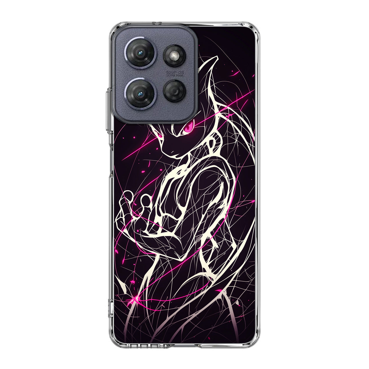 Mewtwo Cosmic Energy Motorola Moto G Power 2025 Case