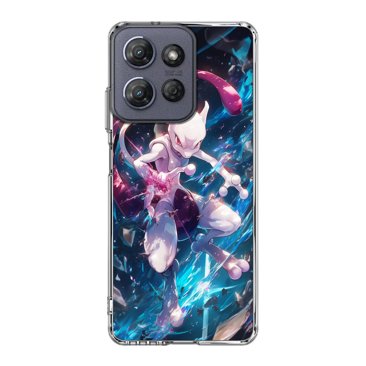 Mewtwo Genesis of Power Motorola Moto G Power 2025 Case