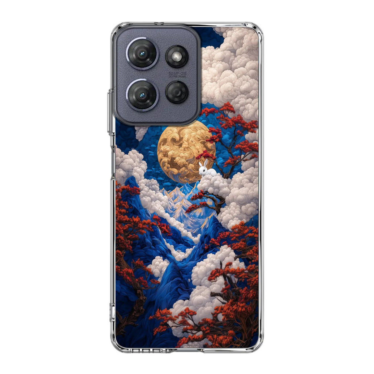 Moonlight Whispers Celestial Peaks Motorola Moto G Power 2025 Case