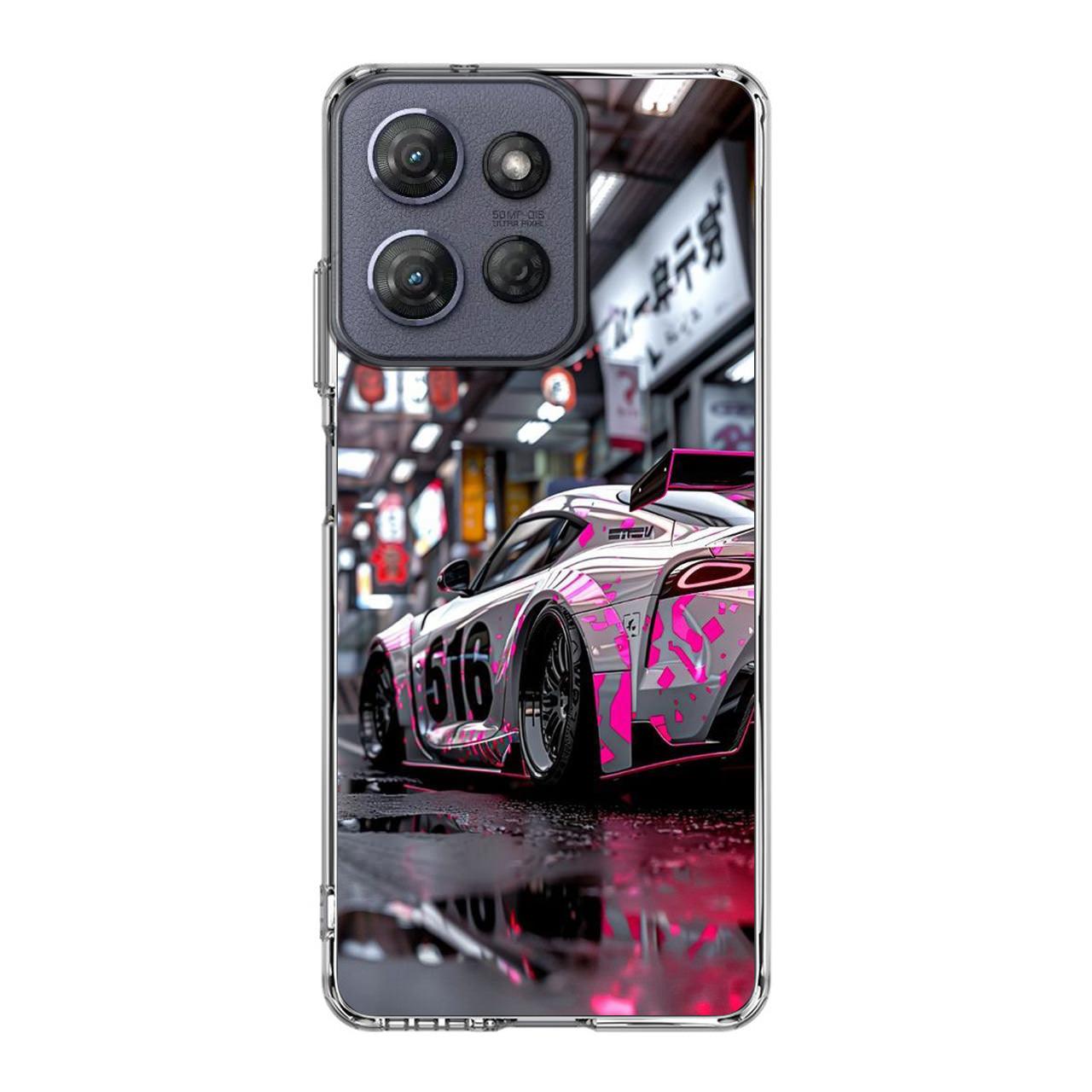 Neon Apex Drift Dreams Motorola Moto G Power 2025 Case