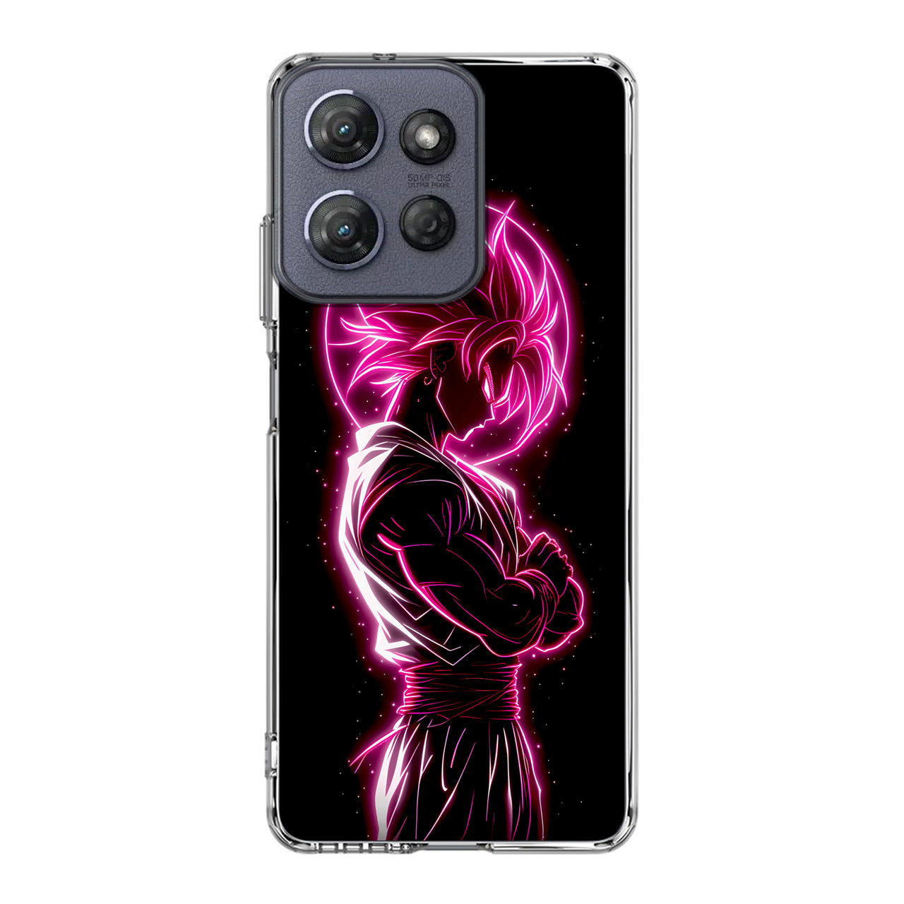 Pink Radiant Saiyan Motorola Moto G Power 2025 Case