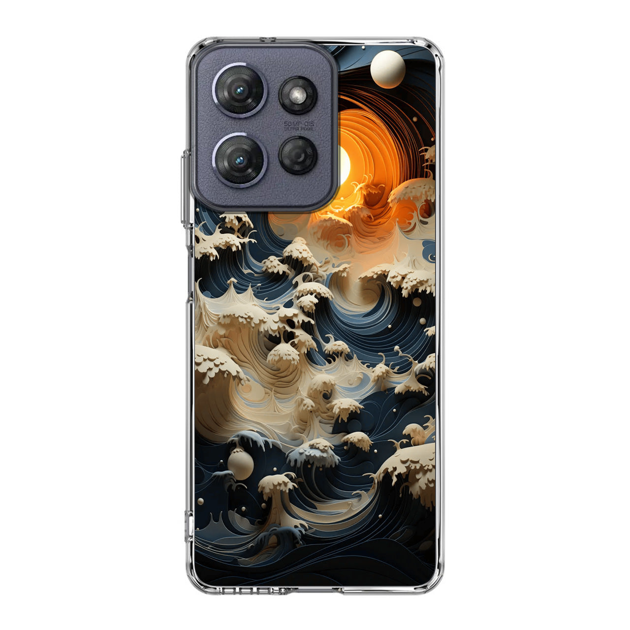Solar Tsunami Motorola Moto G Power 2025 Case