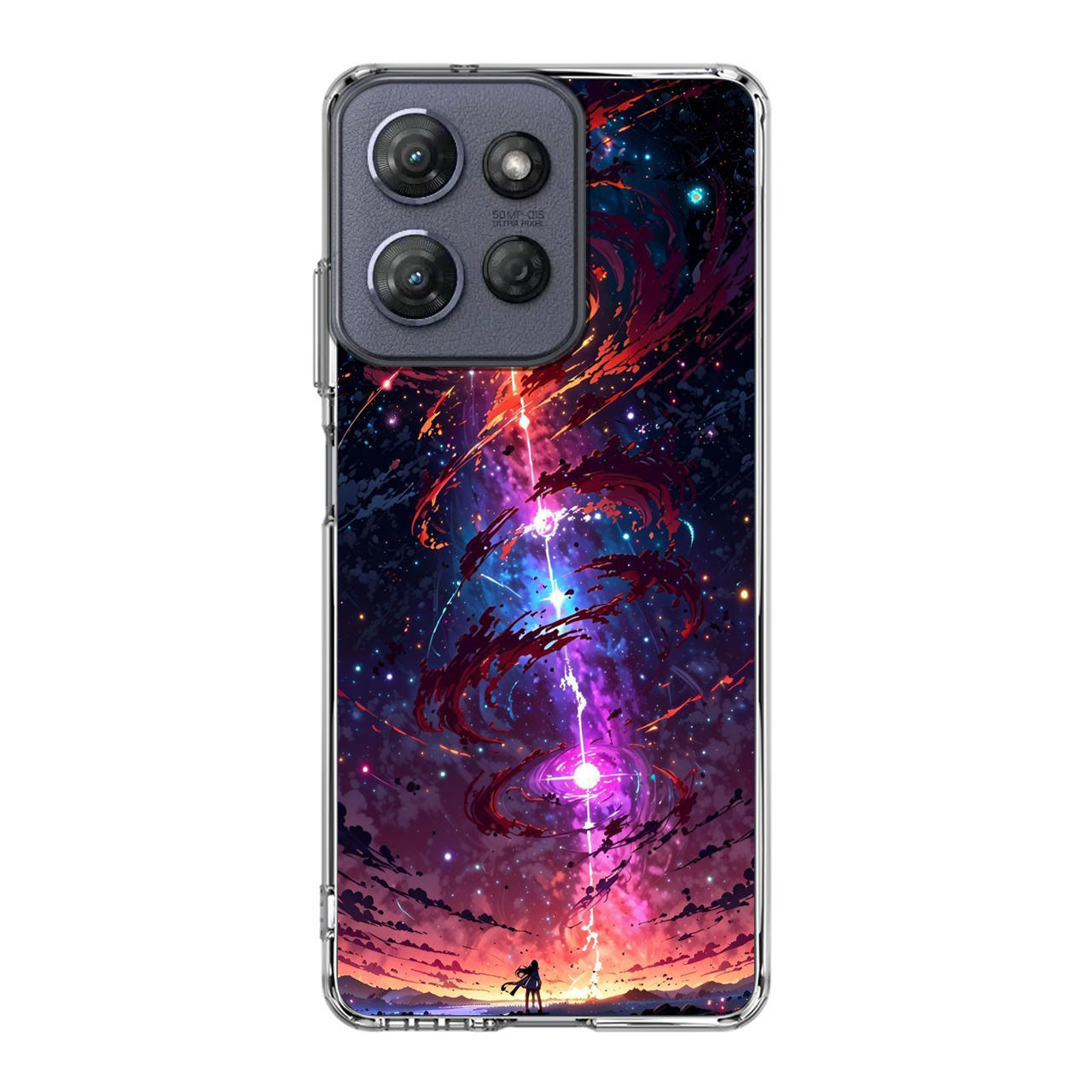 Stargazer at the Axis of Creation Motorola Moto G Power 2025 Case