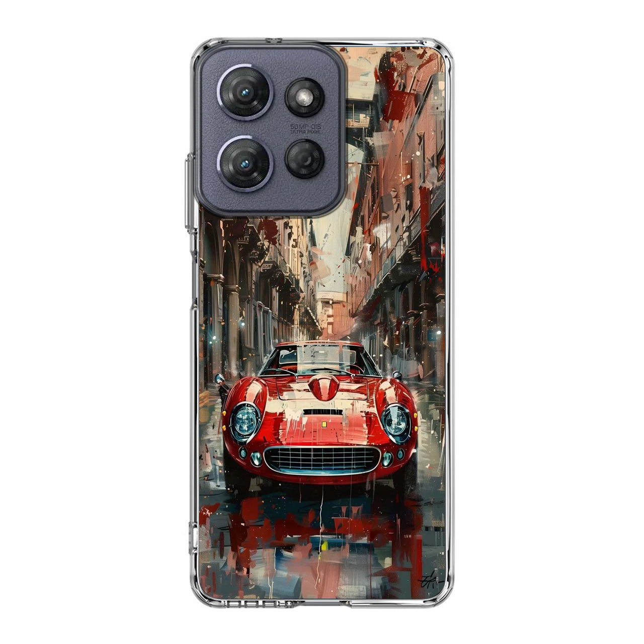 The Art of Motion Through Time Motorola Moto G Power 2025 Case