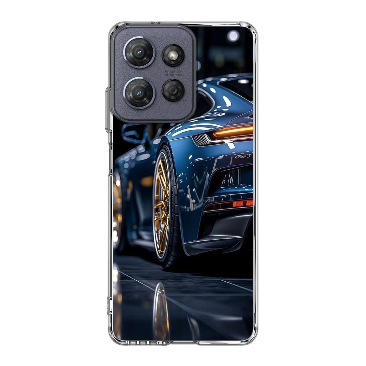 Velvet Thunder Elegance on Wheels Motorola Moto G Power 2025 Case