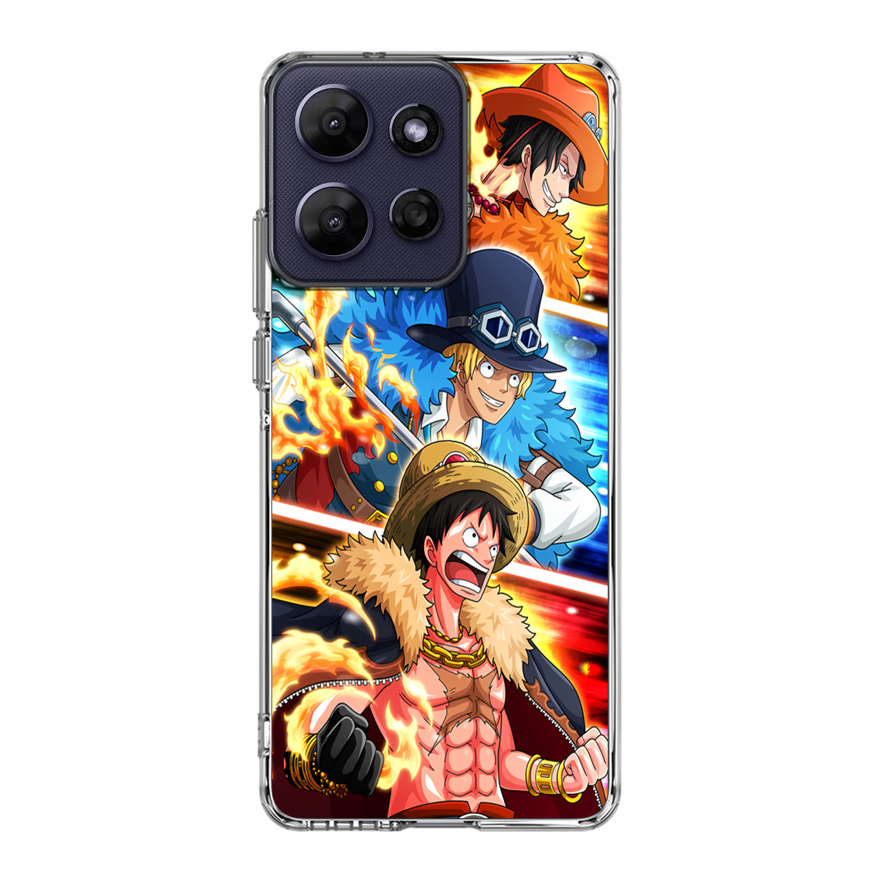 Ace Sabo Luffy Motorola Moto G Power 2026 Case
