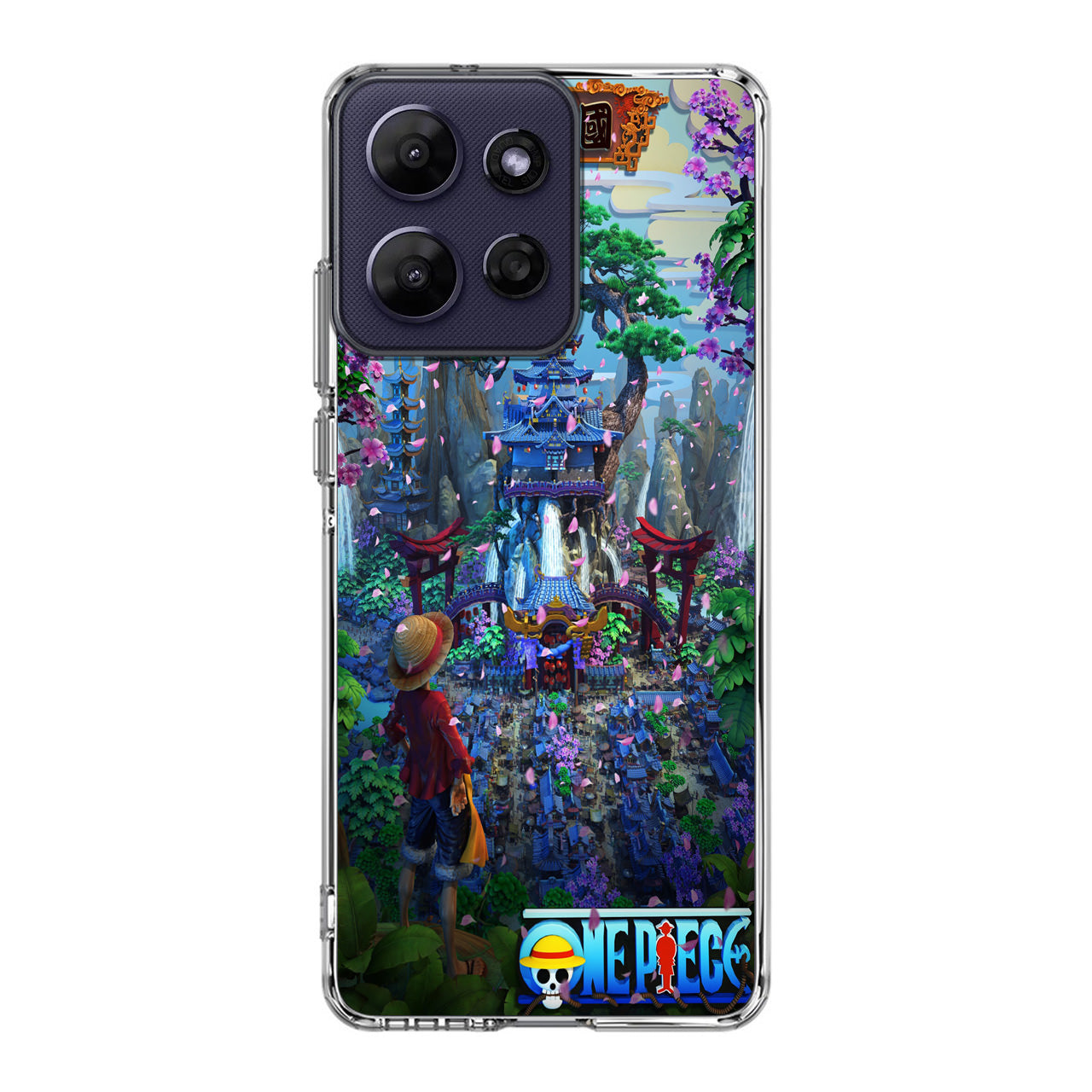 Flower Capital of Wano One Piece Motorola Moto G Power 2026 Case