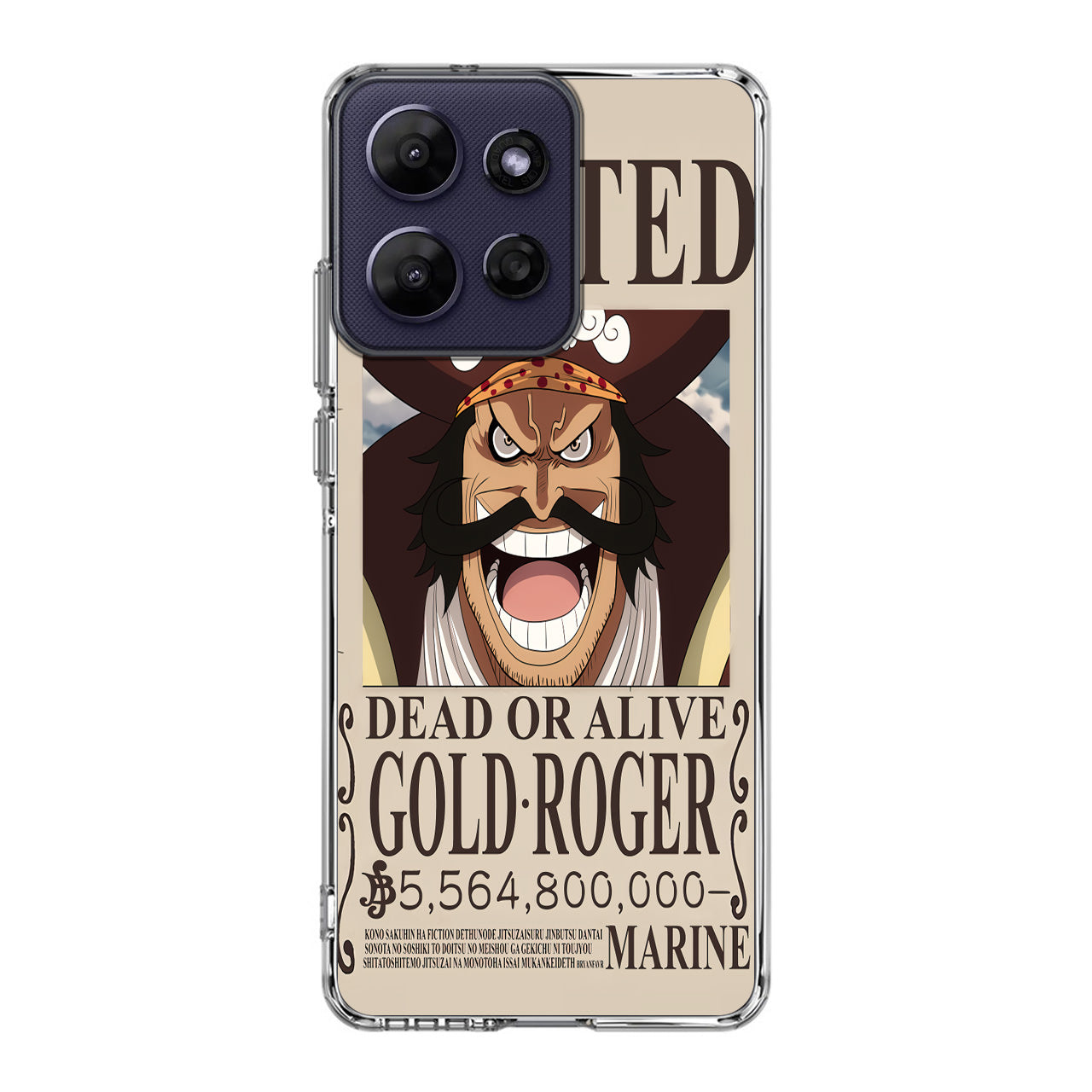 Gold Roger Bounty Motorola Moto G Power 2026 Case