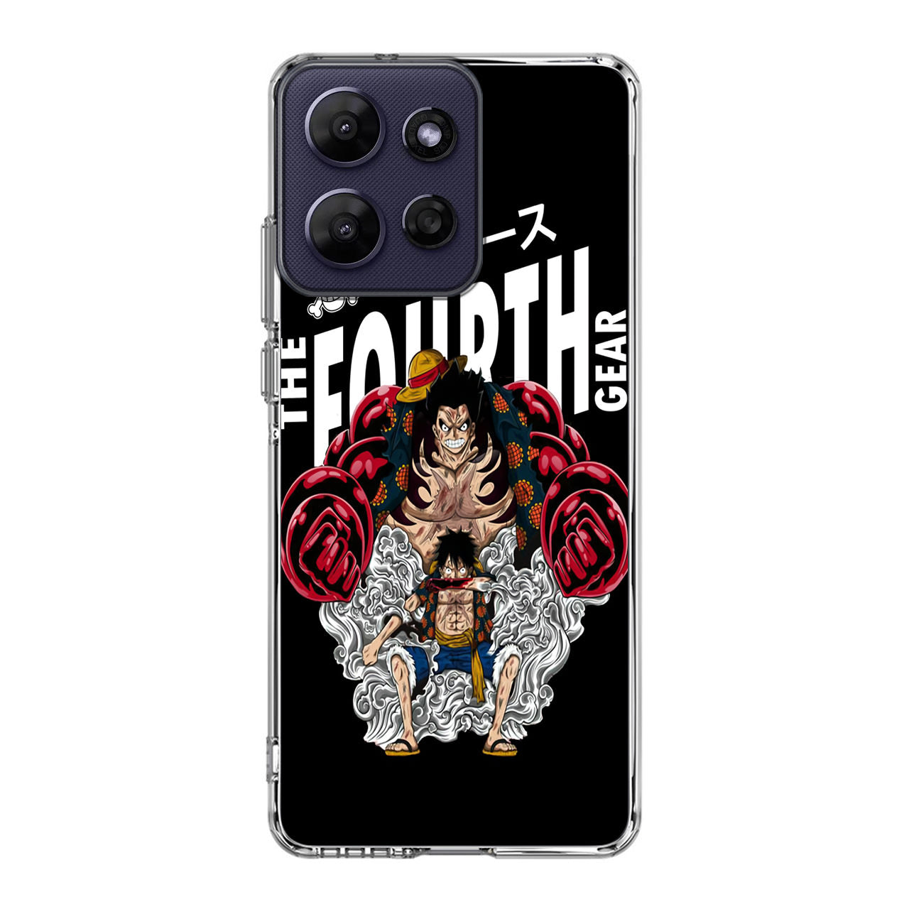 Luffy The Fourth Gear Black Motorola Moto G Power 2026 Case