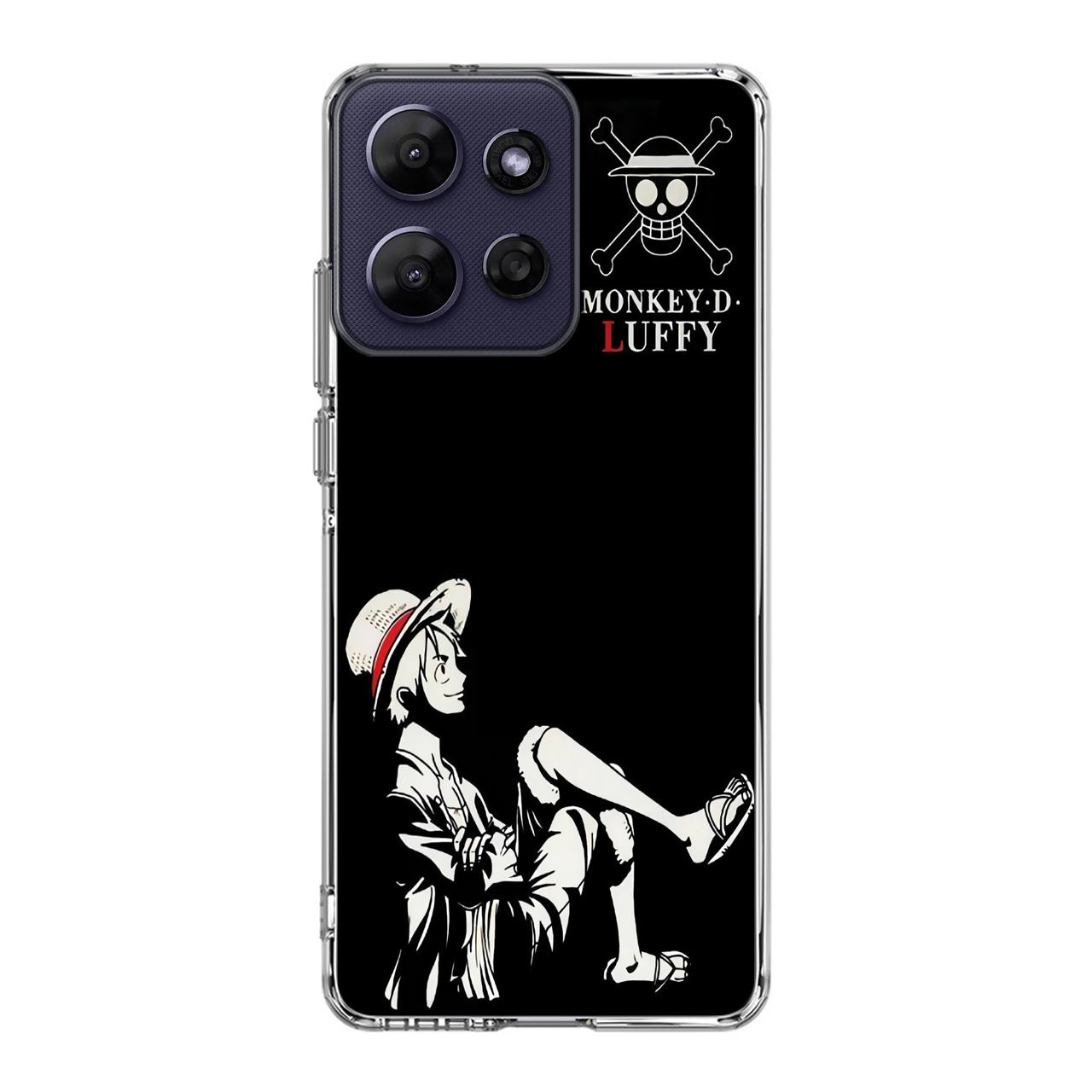 Monkey D Luffy Black And White Motorola Moto G Power 2026 Case