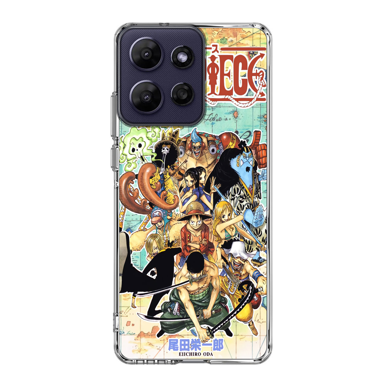 One Piece Comic Straw Hat Pirate Motorola Moto G Power 2026 Case