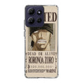 Roronoa Zoro Bounty Motorola Moto G Power 2026 Case