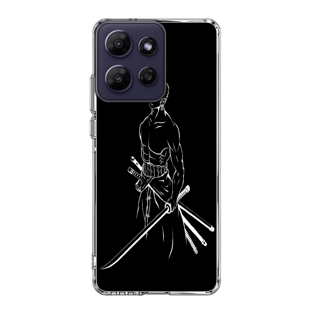 Roronoa Zoro Outlines Motorola Moto G Power 2026 Case